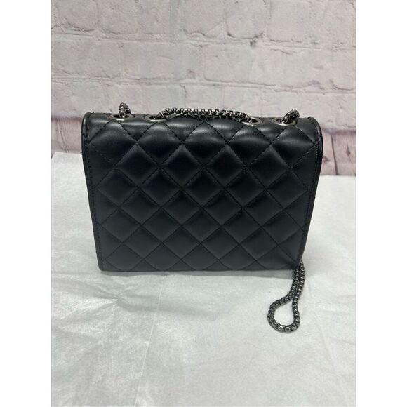 Quilted Black Crossbody Bag - Picture 3 of 5